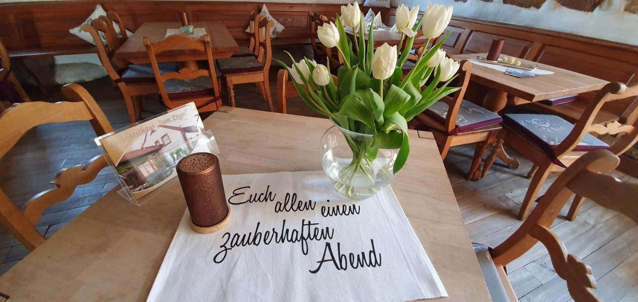 Landgasthaus "Zum Engel" Neuleiningen ภายนอก รูปภาพ