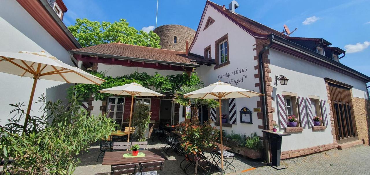 Landgasthaus "Zum Engel" Neuleiningen ภายนอก รูปภาพ